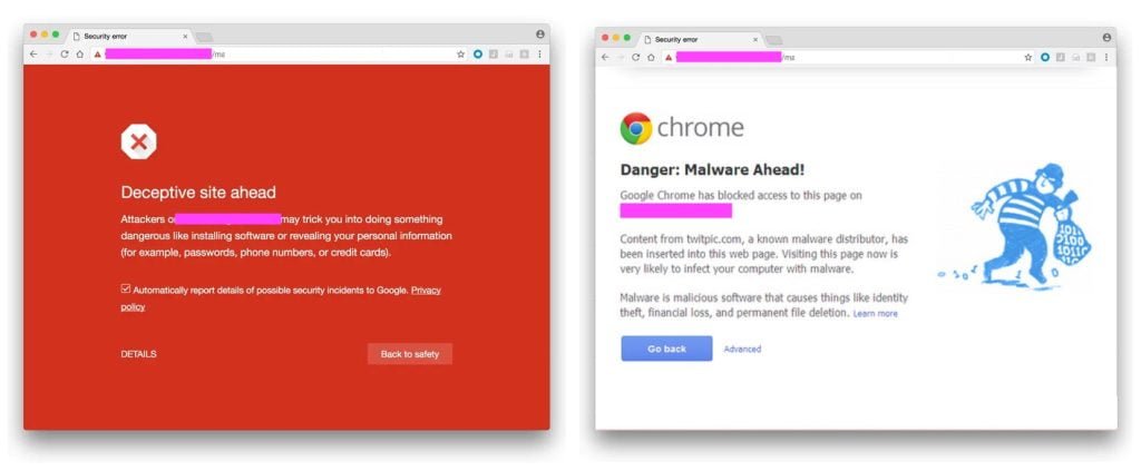 wordpress malware warning hacked uk 1